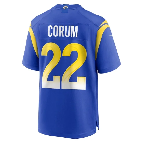 Blake corum los angeles rams nike game player jersey Royal L