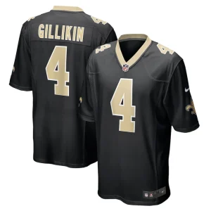 Blake gilikin new orleans saints nike game player jersey Black