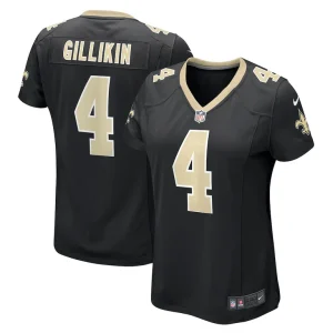 Blake gillikin new orleans saints nike womens game player jersey Black