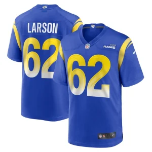 Blake larson los angeles rams nike game jersey Royal