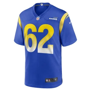 Blake larson los angeles rams nike game jersey Royal M