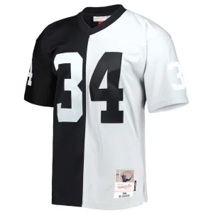 Bo jackson las vegas raiders mitchell ness 1988 split legacy replica jersey Blacksilver M