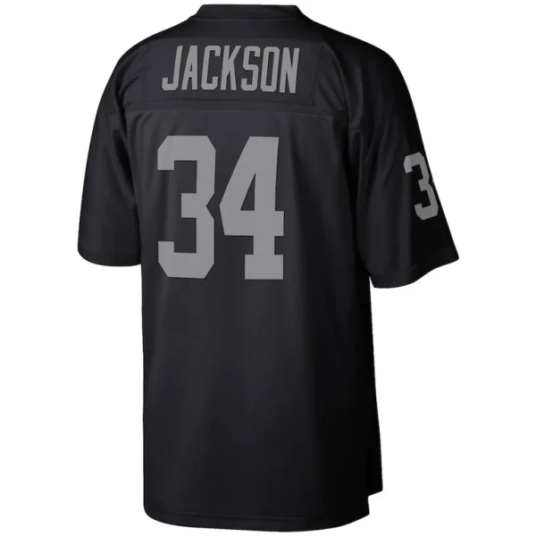 Bo jackson las vegas raiders mitchell ness legacy replica jersey Black L