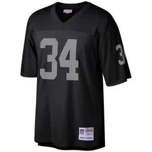Bo jackson las vegas raiders mitchell ness legacy replica jersey Black M