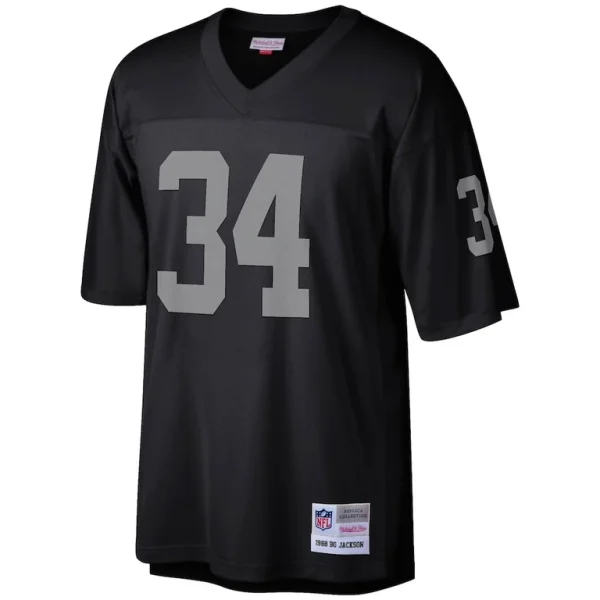 Bo jackson las vegas raiders mitchell ness legacy replica jersey Black M