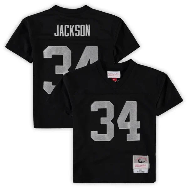 Bo jackson las vegas raiders mitchell ness preschool 1988 retired player legacy jersey Black