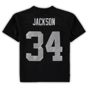 Bo jackson las vegas raiders mitchell ness preschool 1988 retired player legacy jersey Black 7