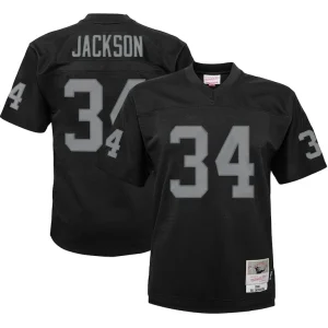 Bo jackson las vegas raiders mitchell ness toddler 1988 retired legacy jersey Black