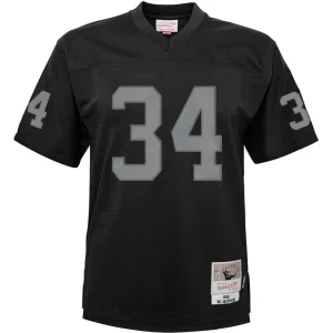 Bo jackson las vegas raiders mitchell ness toddler 1988 retired legacy jersey Black 3T