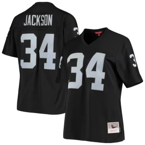 Bo jackson las vegas raiders mitchell ness womens 1988 legacy replica jersey Black