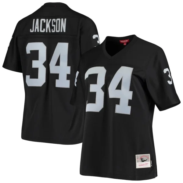 Bo jackson las vegas raiders mitchell ness womens 1988 legacy replica jersey Black