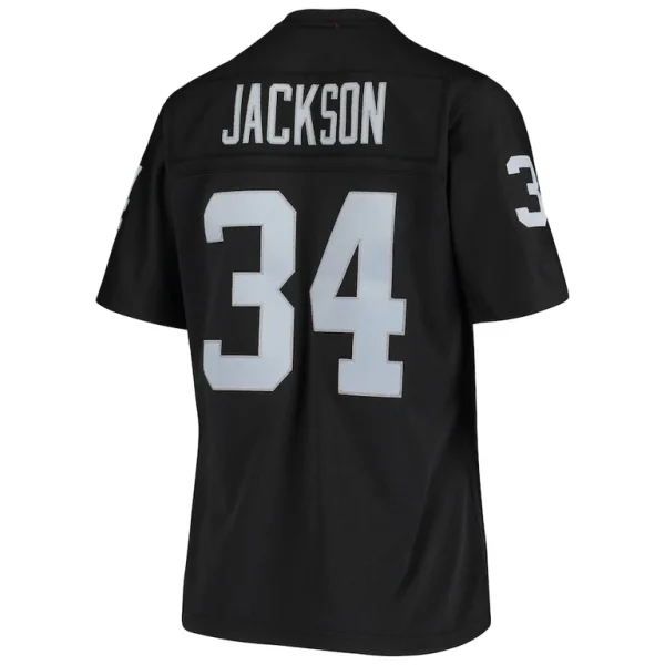 Bo jackson las vegas raiders mitchell ness womens 1988 legacy replica jersey Black L