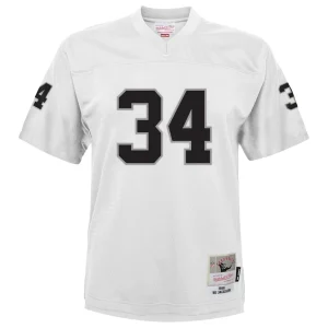 Bo jackson las vegas raiders mitchell ness youth 1988 retired player legacy jersey White Yth M