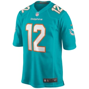 Bob griese miami dolphins nike game retired player jersey Aqua M