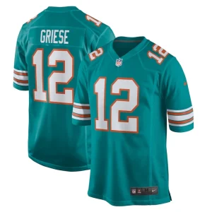 Bob griese miami dolphins nike retired player jersey Aqua
