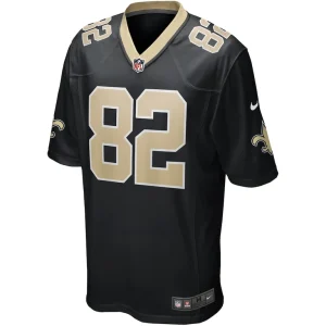 Bob pollard new orleans saints nike game retired player jersey Black M