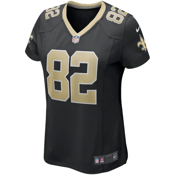 Bob pollard new orleans saints nike womens game retired player jersey Black M