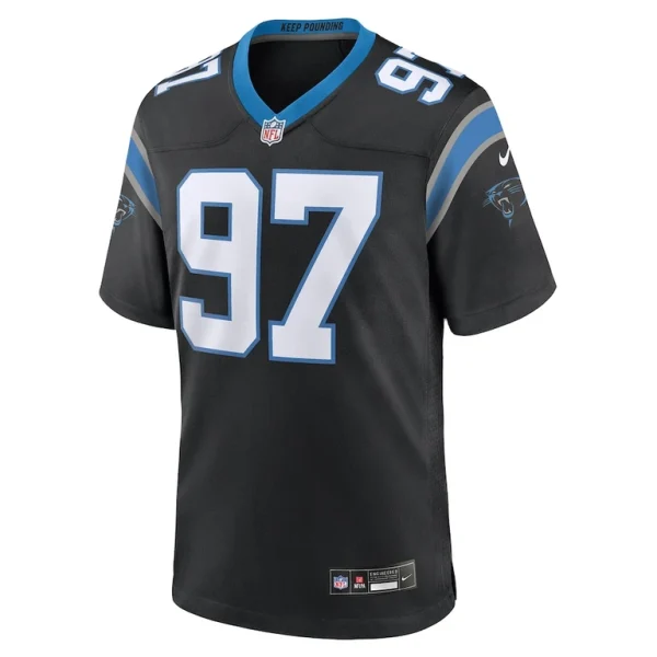 Bobby brown carolina panthers nike team game jersey Black M