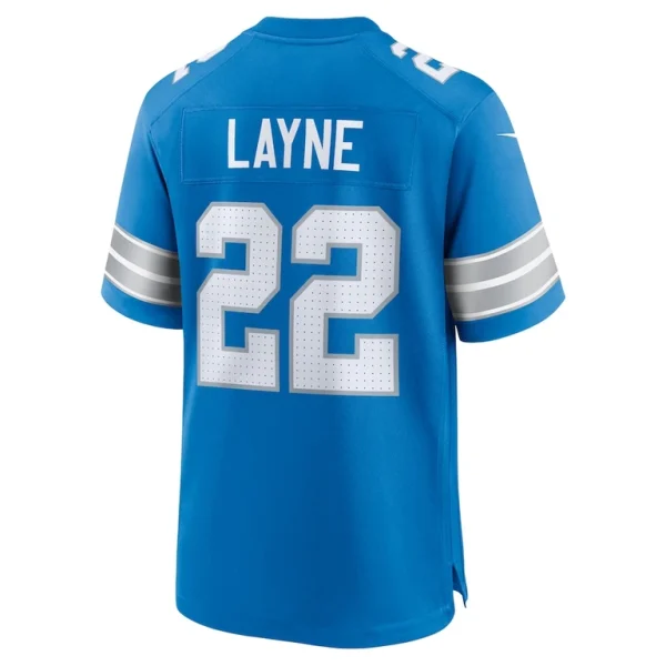 Bobby layne detroit lions nike retired player game jersey Blue L