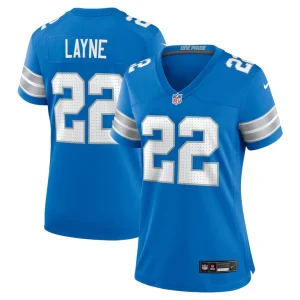 Bobby layne detroit lions nike womens retired player game jersey Blue