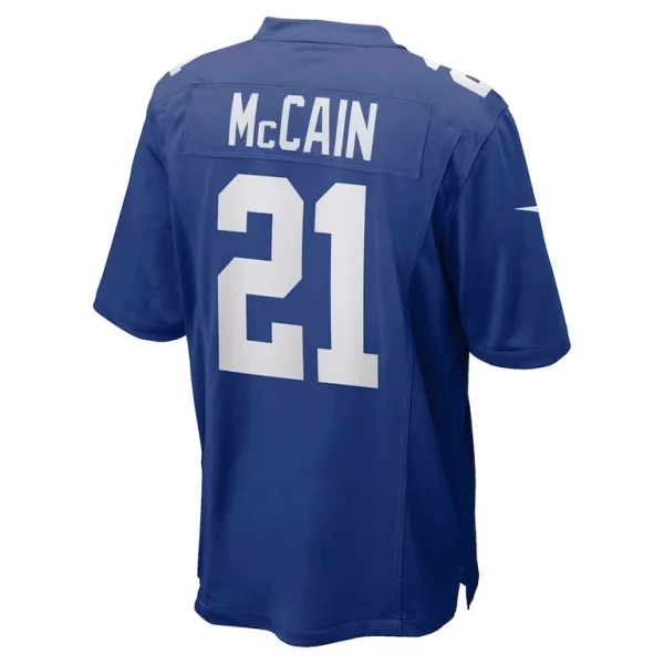 Bobby mccain new york giants nike game player jersey Royal L