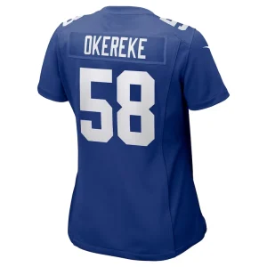 Bobby okereke new york giants nike womens game player jersey Royal L