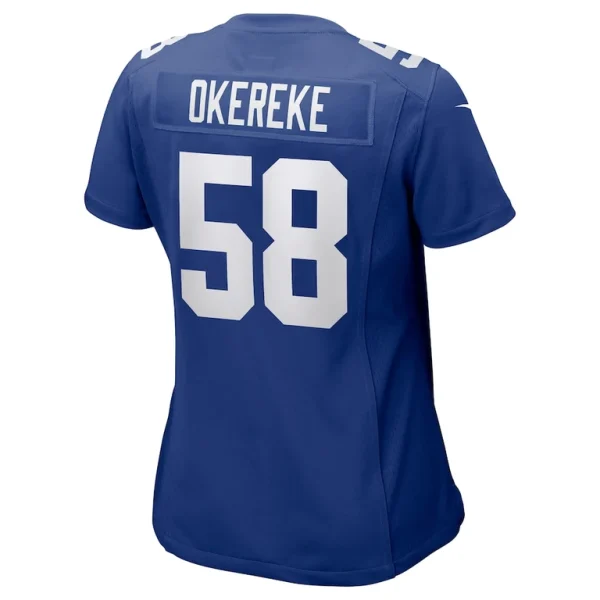 Bobby okereke new york giants nike womens game player jersey Royal L
