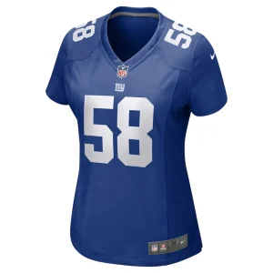 Bobby okereke new york giants nike womens game player jersey Royal M
