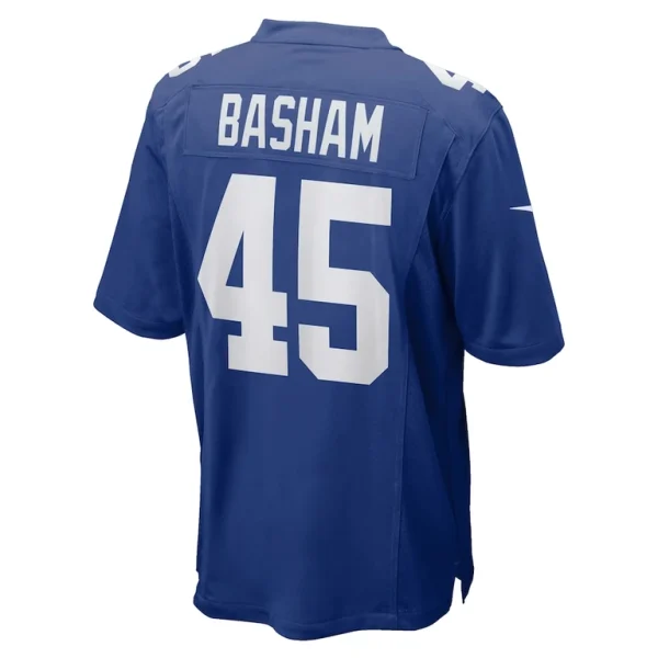 Boogie basham new york giants nike game jersey Royal L