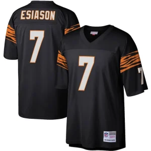 Boomer esiason cincinnati bengals mitchell ness legacy replica jersey Black