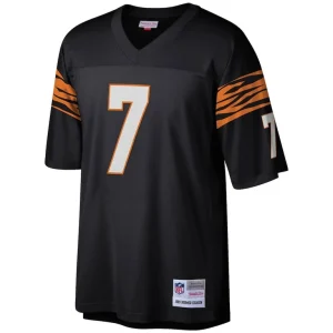 Boomer esiason cincinnati bengals mitchell ness legacy replica jersey Black M