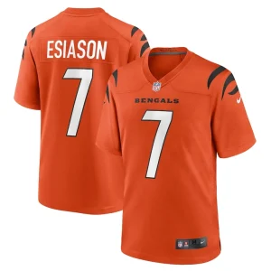Boomer esiason cincinnati bengals nike retired player alternate game jersey Orange
