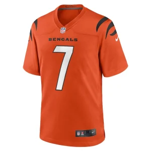Boomer esiason cincinnati bengals nike retired player alternate game jersey Orange M