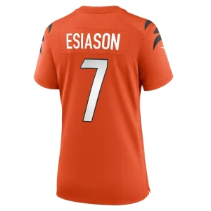 Boomer esiason cincinnati bengals nike womens retired game jersey Orange L