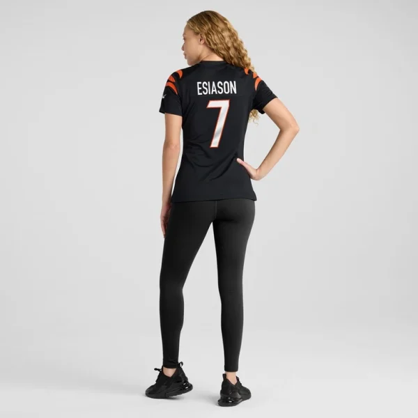 Boomer esiason cincinnati bengals nike womens retired player jersey Black 2XL