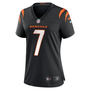Boomer esiason cincinnati bengals nike womens retired player jersey Black M