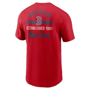 Boston red sox nike 2 hit t shirt Red L