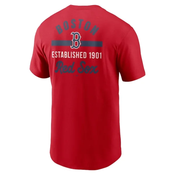 Boston red sox nike 2 hit t shirt Red L