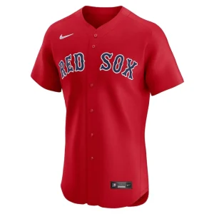 Boston red sox nike alternate elite jersey Red 44