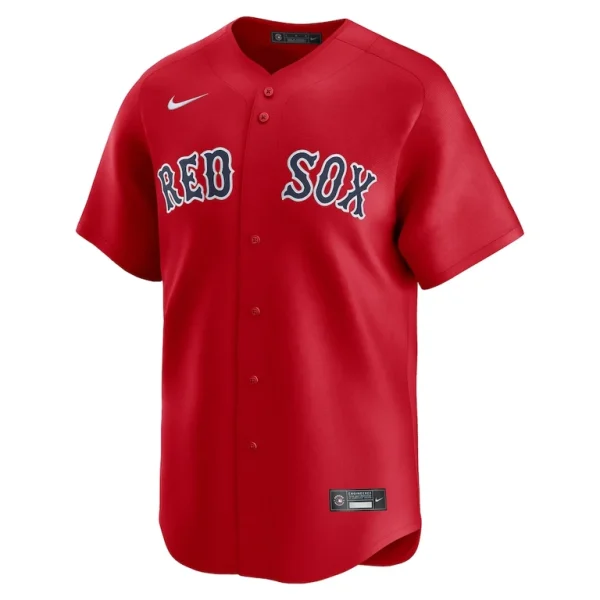 Boston red sox nike alternate limited custom jersey – red Multi M