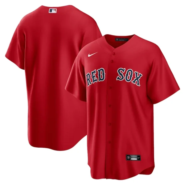 Boston red sox nike alternate replica team jersey Red