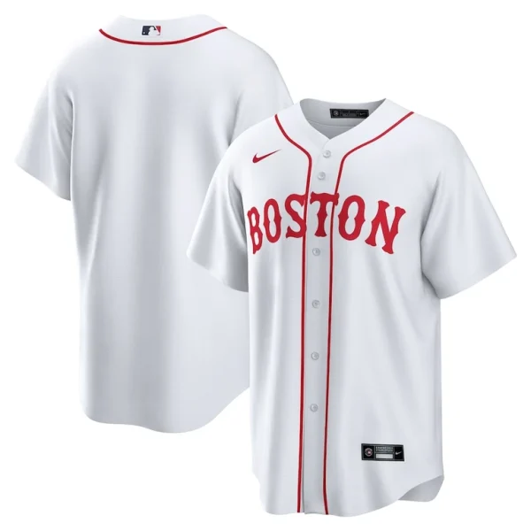 Boston red sox nike alternate replica team jersey White
