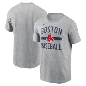 Boston red sox nike arched t shirt Heather gray