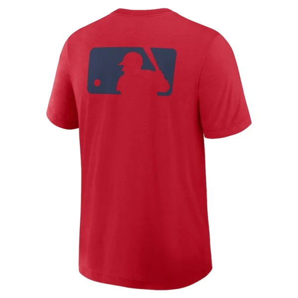 Boston red sox nike authentic collection early work tri blend performance t shirt Red L
