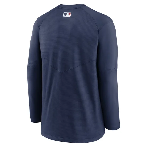 Boston red sox nike authentic collection logo performance long sleeve t shirt Navy L