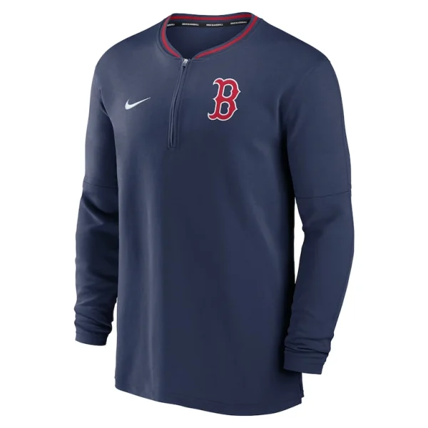 Boston red sox nike authentic collection performance half zip top Navy M