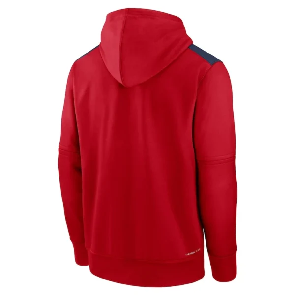 Boston red sox nike authentic collection performance pullover hoodie Red L