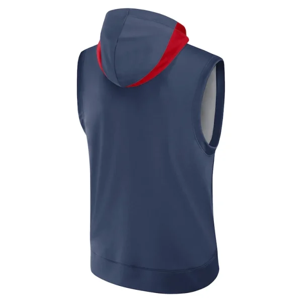 Boston red sox nike authentic collection performance sleeveless pullover hoodie Navy L