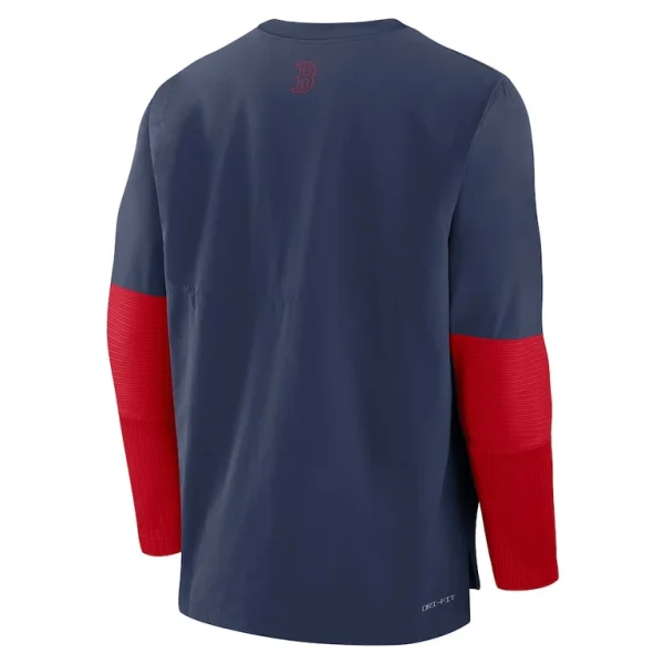 Boston red sox nike authentic collection player lightweight performance long sleeve top Navyred L