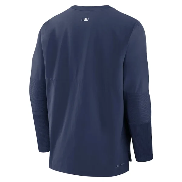 Boston red sox nike authentic collection player performance pullover sweatshirt Navy L